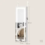 Miroir LED intégré pour un éclairage optimal des bijoux