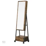 Rangement à bijoux miroir, pour une organisation stylée