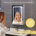 Solution pratique de rangement pour salle d'eau