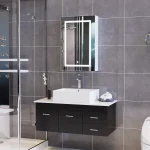 Armoire à miroir pour une salle de bain fonctionnelle