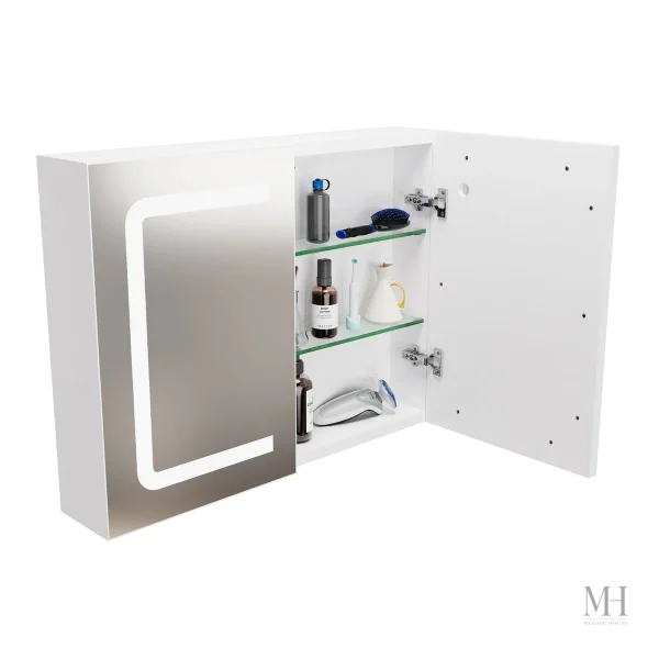 Rangement pratique avec miroir intégré