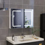 Miroir et rangement optimisé pour salle de bain