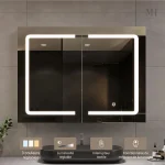 Solution de rangement élégante pour salle de bain