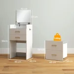 Armoire décorative pour bijoux avec tabouret inclus