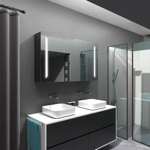 armoire-miroir-lumineux-salle-de-bain-120x70-1 Armoire miroir LED 120x70 cm pour salle de bain avec éclairage