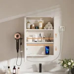Armoire de rangement pratique avec fonction anti-buée