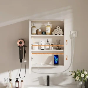 Armoire de rangement pratique avec fonction anti-buée