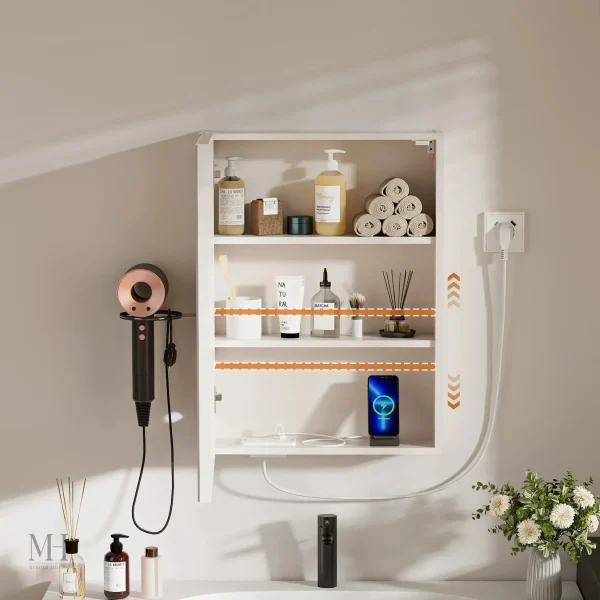 Armoire de rangement pratique avec fonction anti-buée
