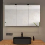 Miroir de salle de bain 120 cm, style moderne