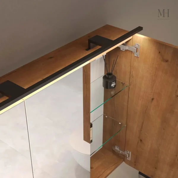 Efficacité et rangement pratique pour salle de bain