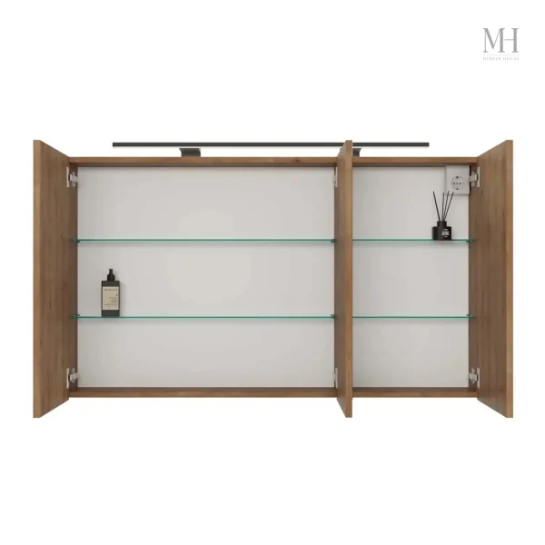 Design épuré pour armoire de salle de bain