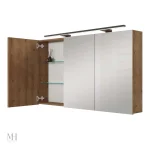 Solution de rangement élégante avec miroir