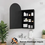 Design élégant d'armoire miroir pour déco intérieure