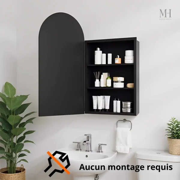 Design élégant d'armoire miroir pour déco intérieure