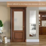 Miroir décoratif carré, ajout élégant à votre intérieur