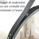 Miroir Antibuée avec Lumière Intégrée