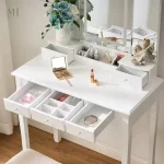 Coiffeuse élégante avec grand tiroir intégré