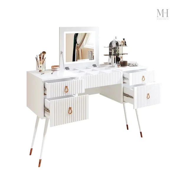Mobilier de beauté pratique avec éclairage LED
