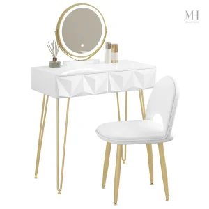 Coiffeuse moderne avec éclairage intégré