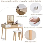 Meuble de beauté avec design scandinave moderne