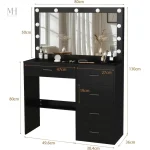 Miroir LED Hollywood pour un espace beauté stylé