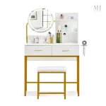 Rangements pratiques pour accessoires de beauté