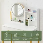 Coiffeuse moderne pour un look sophistiqué