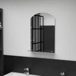 Étagère miroir murale en verre trempé 40x60 cm