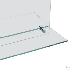 Miroir en forme d'arche pour salle de bain