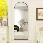 Miroir fonctionnel et esthétique, parfait pour toute pièce