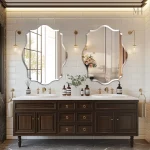 Miroir mural contemporain, parfait pour toute pièce