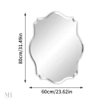 Miroir moderne en 60x80 cm pour une décoration élégante