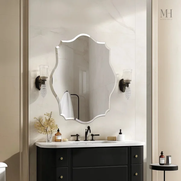 Miroir mural unique pour une touche de sophistication