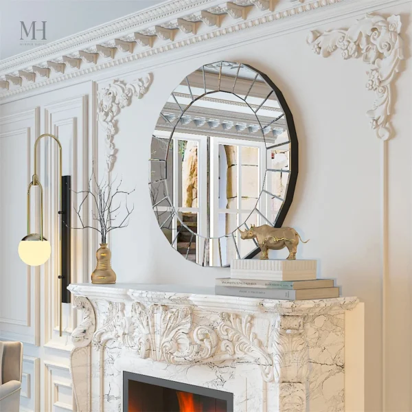 Miroir moderne 80 cm pour une ambiance raffinée