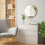 Miroir rond 60 cm, pièce maîtresse pour votre décoration