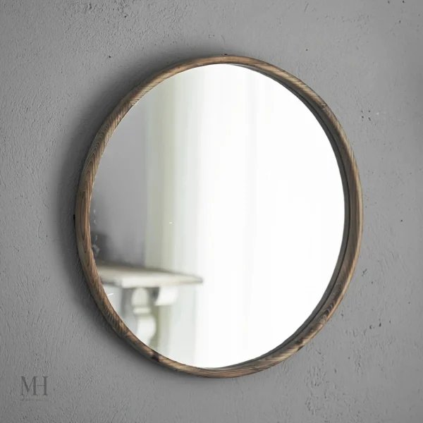 Miroir en Bois - Ambiance Chaleureuse et Intemporelle