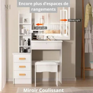 Meuble avec éclairage pour un look éclatant