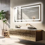 Miroir LED 120x60 pour un éclairage optimal