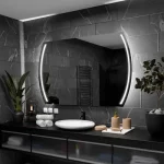 Miroir grand rectangulaire 140x70 pour salle de bain