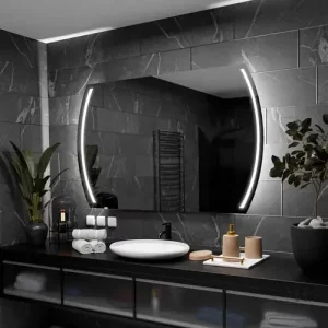 Miroir grand rectangulaire 140x70 pour salle de bain