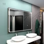 Miroir design antibuée lumineux pour votre salle de bain