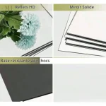 Miroirs décoratifs acryliques faciles à installer