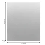 Kit de 16 Miroirs Acryliques Rectangulaires, 30x36 cm