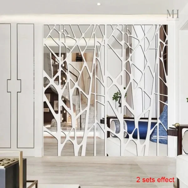Miroir adhésif design élégant pour embellir votre espace
