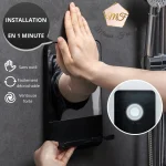 Miroir fonctionnel pour salle de bain, antibuée et pratique