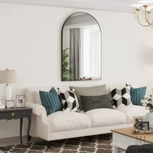 Miroir Arche – Grand miroir mural au design industriel