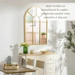 Miroir style verrière pour déco moderne