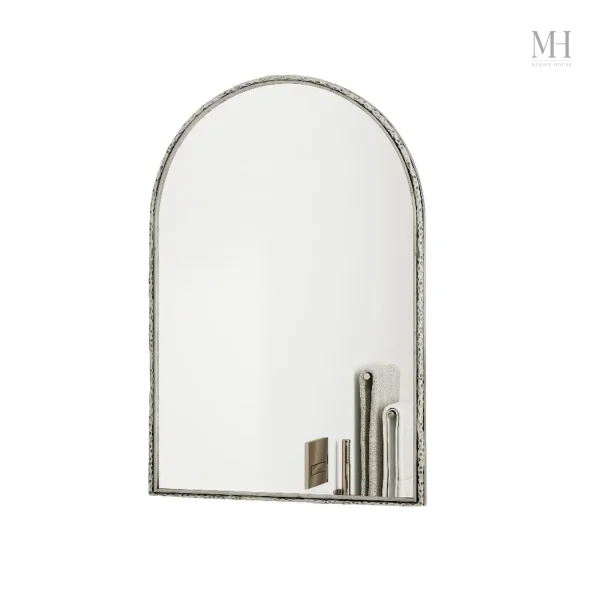 Miroir 61x91 cm avec Cadre au Fini Martelé