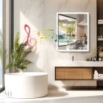 Armoire miroir design moderne pour salle de bain