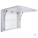 Miroir pratique avec rangement intégré pour salle de bain